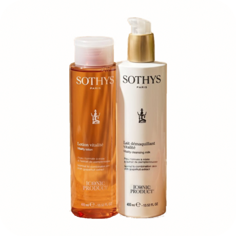 SOTHYS VITALITY DUETAS - pienelis + losjonas