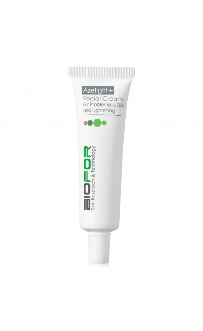 BIOFOR azelight+ šviesinantis veido kremas probleminei odai 30ml