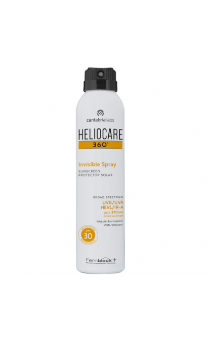 HELIOCARE 360 invisible apsauginis purškiklis kūnui spf50+ 200 ml