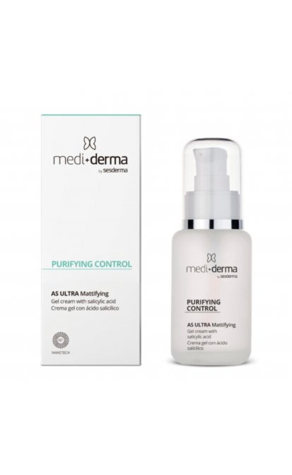 MEDIDERMA ultra sebumą reguliuojantis gelinis veido kremas 50ml