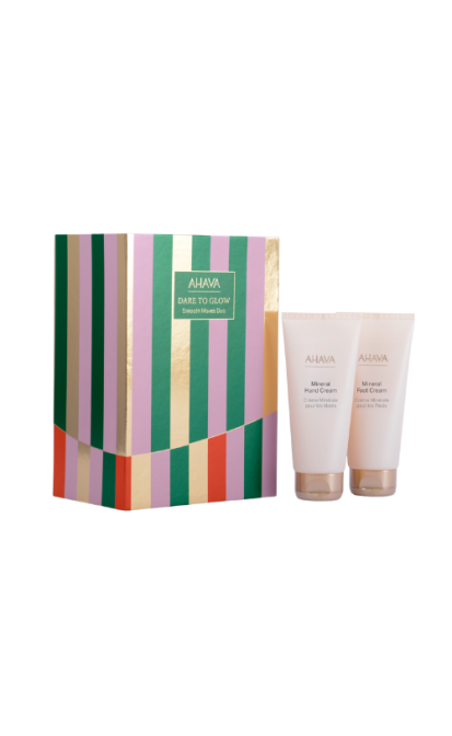 AHAVA dovanų rinkinys rankų kremas + pėdų kremas