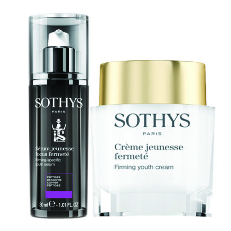 sothys stangrinantis rinkinys kremas+serumas