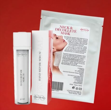 DERMIA SOLUTION rinkinys (rankų kremas + akių kaukės) limited