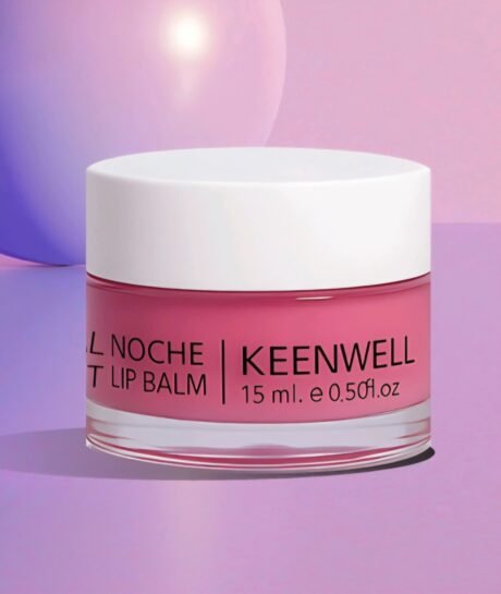 Lūpų balzamas „Marshmallow” supakuotas dovanų dėžutėje