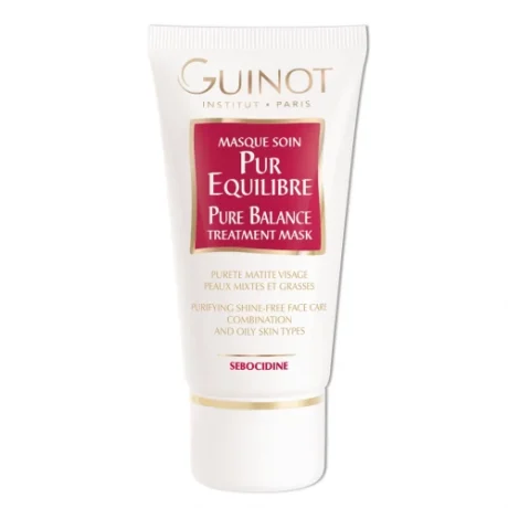 GUINOT pure balance mask - valomoji veido kaukė riebiai odai 50 ml