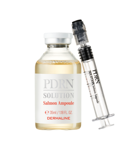 DERMALINE Dvigubo Poveikio Ampulė - PDRN SOLUTION SALMON AMPOULE