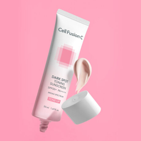 CELL FUSION tonizuojantis kremas nuo saulės „dark spot toning sunscreen", CFC, 50ml