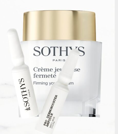 SOTHYS rinkinys kremas+ampulės + DOVANA SOTHYS travel pakuotė