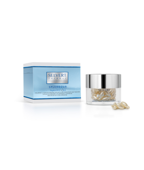 SELVERT TERMAL ultra koncentruotos hialurono r., vitamino B3 bei keramidų kapsulės 60 vnt