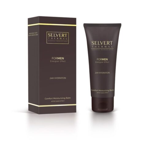 SELVERT THERMAL men 24h hydration comfort moisturizing balm drėkinamasis balzamas vyrams 100 ml