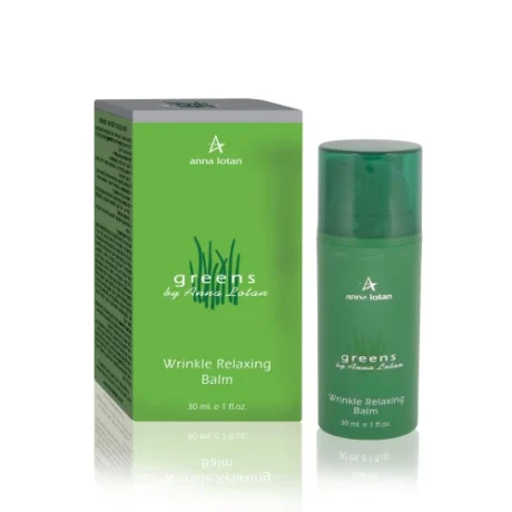 ANNA LOTAN greens raukšles atpalaiduojantis veido balzamas/serumas 30 ml