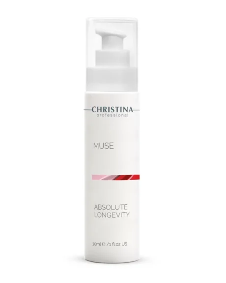 CHRISTINA LABORATORIES muse absolute longevity serumas su egzosomomis brandžiai odai 30ml