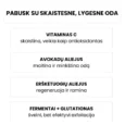 KSURGERY hyaluronic naktinis veido pilingas su vitaminu c