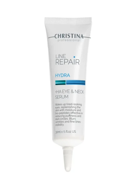 CHRISTINA LABORATORIES line repair hydra ha eye & neck serum 30ml