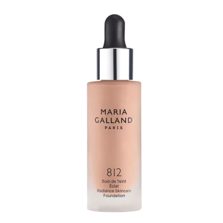 MARIA GALLAND 812 sveiko švytėjimo suteikianti drėkinanti kreminė pudra beige clair 10