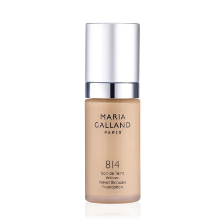 MARIA GALLAND 814 aksominė makiažo pagrindo pudra beige20