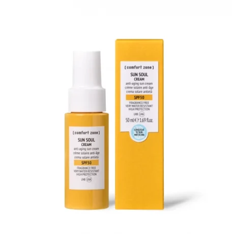 COMFORT ZONE sun soul priešaukšlinis kremas nuo saulės kūnui spf50 50 ml