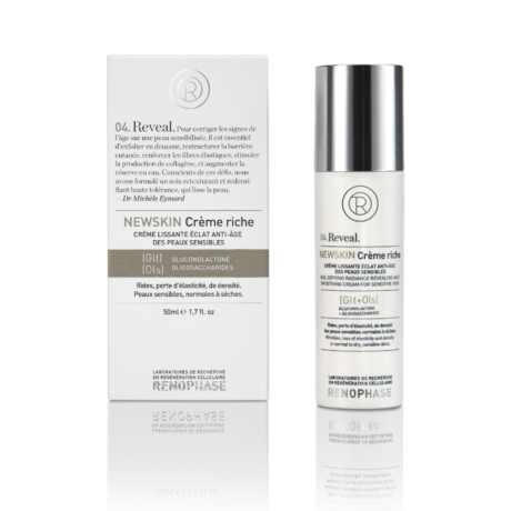 RENOPHASE reveal newskin creme riche skaistinamasis kremas brandžiai odai 50ml