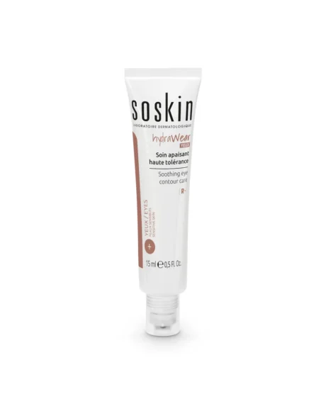 SOSKIN soothing eye contour care raminamasis paakių kremas jautriai odai