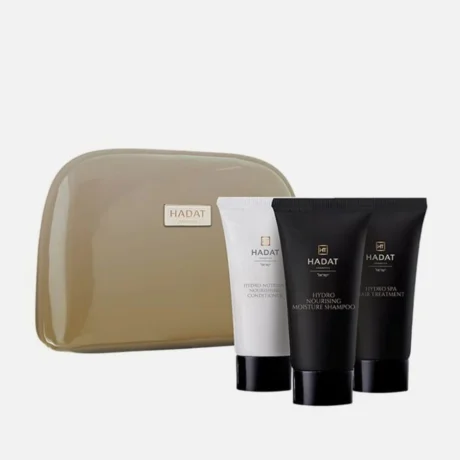 HADAT plaukus maitinantis, drėkinantis rinkinys - HYDRO NOURISHING KIT