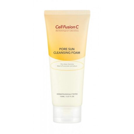 CELL FUSION pore sun cleansing foam veido prausiklis 150ml