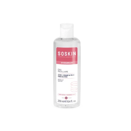 SOSKIN micelinis drėkinamasis vanduo 250ml