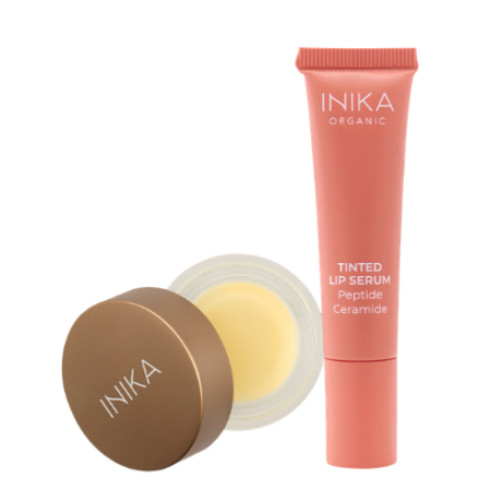INIKA ORGANIC lūpų kaukė + lūpų serumas