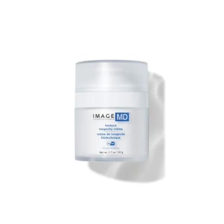 IMAGE MD drėkinamasis veido kremas brandžiai odai – BIOTECH LONGEVITY CREME 50 g