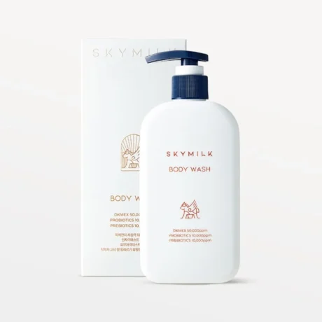 SKYMILK prebiotics & postbiotics body wash kūno prausiklis 300ml
