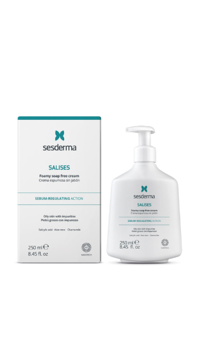SESDERMA salises bemulis putojantis prausiklis su salicilio rūgštimi 250ml