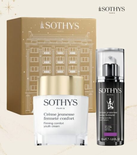 sothys stangrinantis rinkinys kremas+serumas