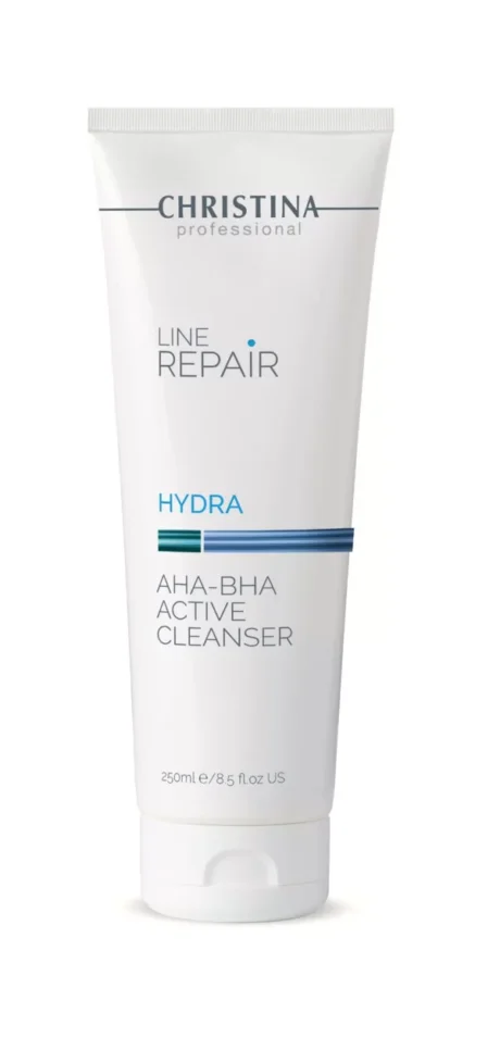 CHRISTINA LABORATORIES aktyvusis prausiklis su AHA ir BHA 250ml LINE REPAIR