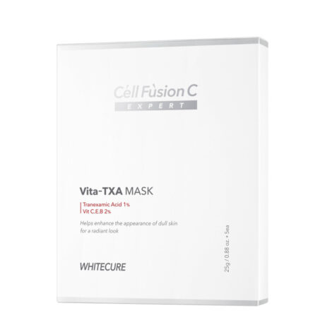 CELL FUSION skaistinamoji lakštinė kaukė - WHITE CURE VITA-TXA MASK